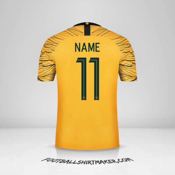 Shirt Australia 2018 -  name - 11