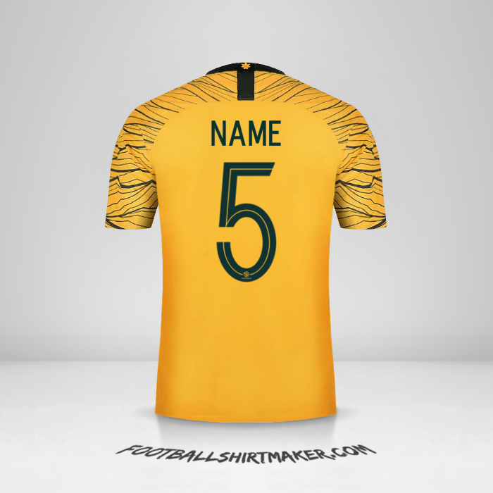 Shirt Australia 2018 -  name - 5