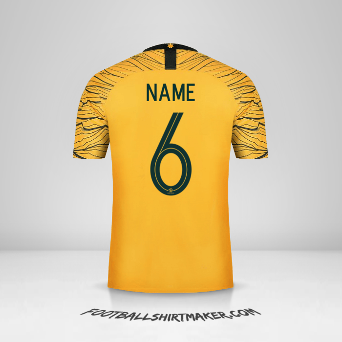 Shirt Australia 2018 -  name - 6