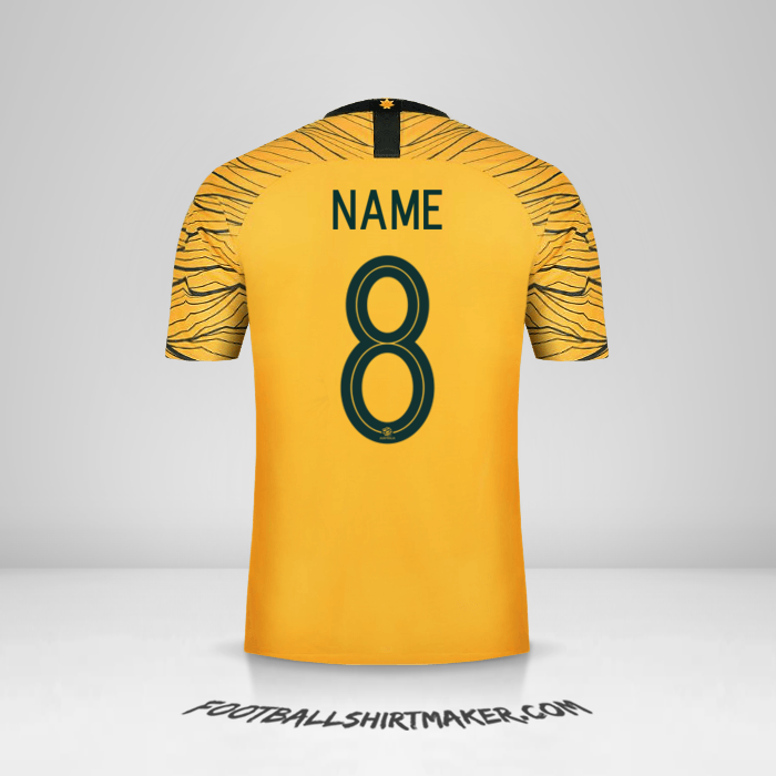 Shirt Australia 2018 -  name - 8