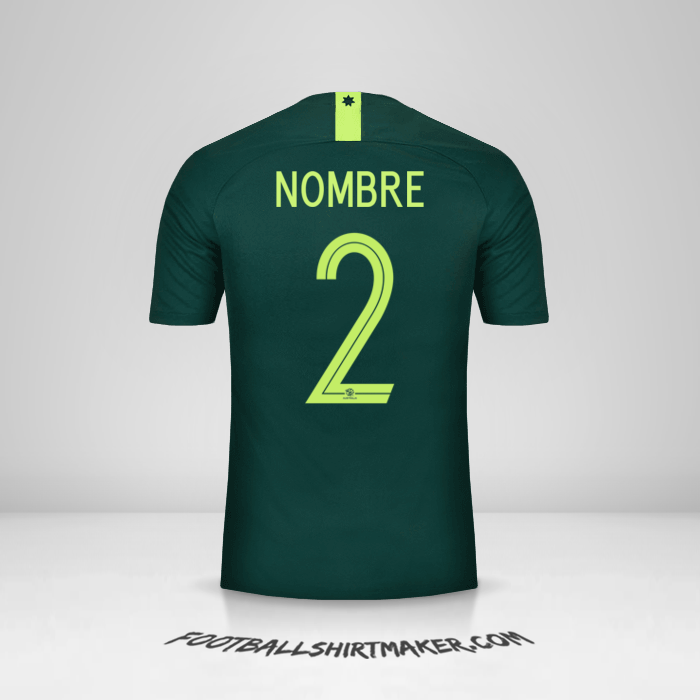 Jersey Australia 2018 Visita -  nombre - 2