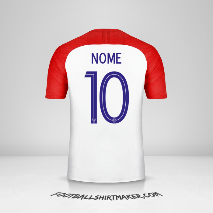 Maglia Croazia 2018 -  nome - 10