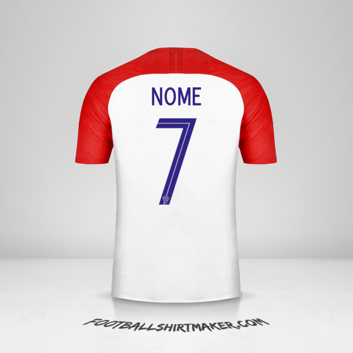 Camisa Croácia 2018 -  nome - 7
