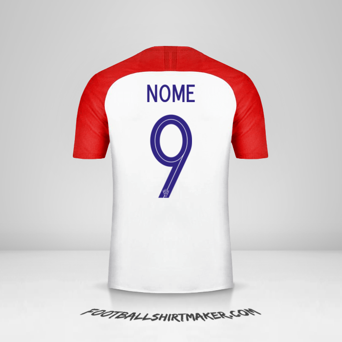 Maglia Croazia 2018 -  nome - 9