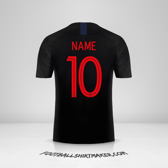 Jersey Croatia 2018 Away -  name - 10