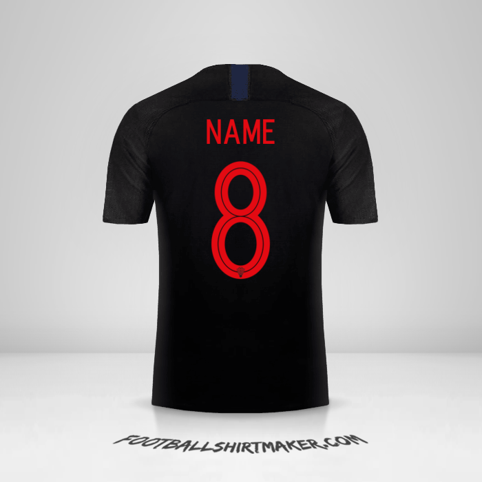 Shirt Croatia 2018 Away -  name - 8