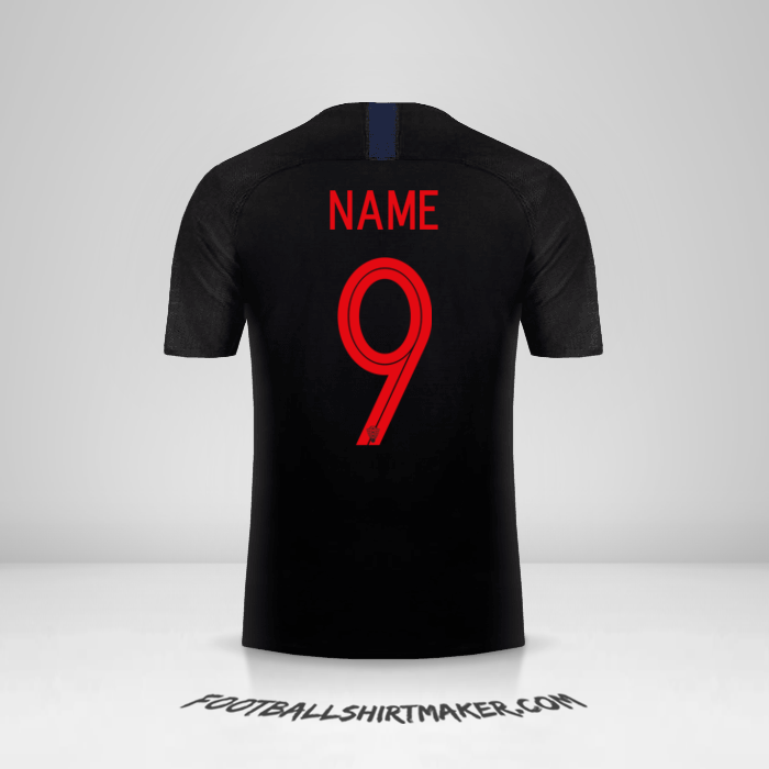 Jersey Croatia 2018 Away -  name - 9