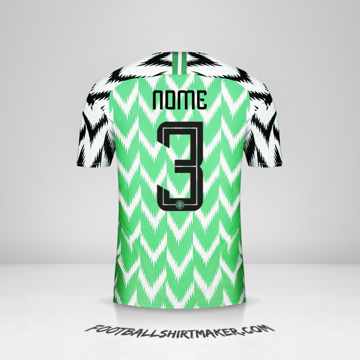 Maglia Nigeria 2018 -  nome - 3