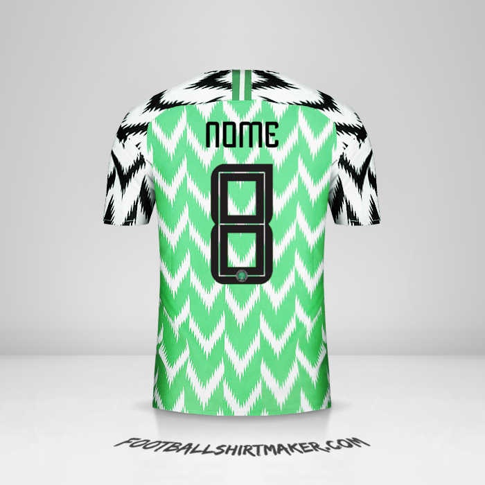 Maglia Nigeria 2018 -  nome - 8