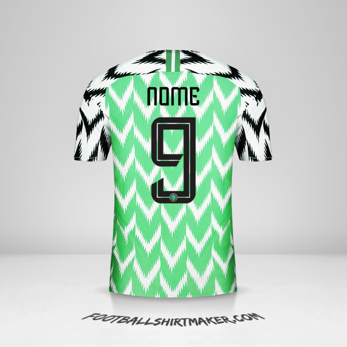 Maglia Nigeria 2018 -  nome - 9
