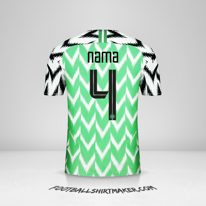 Jersey Nigeria 2018 -  nama - 4