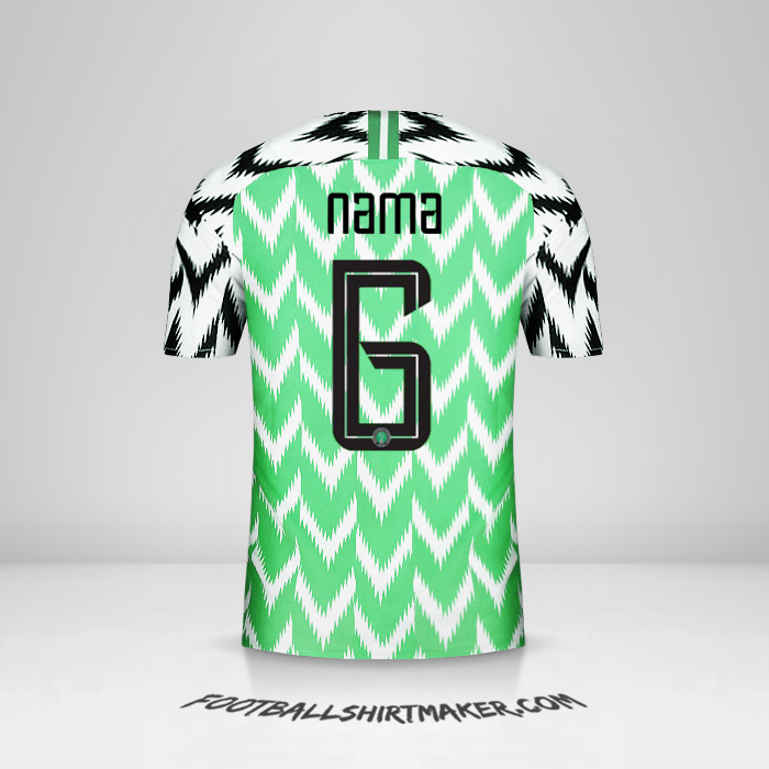 Jersey Nigeria 2018 -  nama - 6