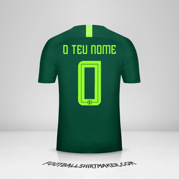 Camisola Nigéria 2018 II -  o teu nome - 0