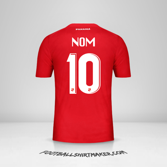 Maillot Panama 2018 -  nom - 10