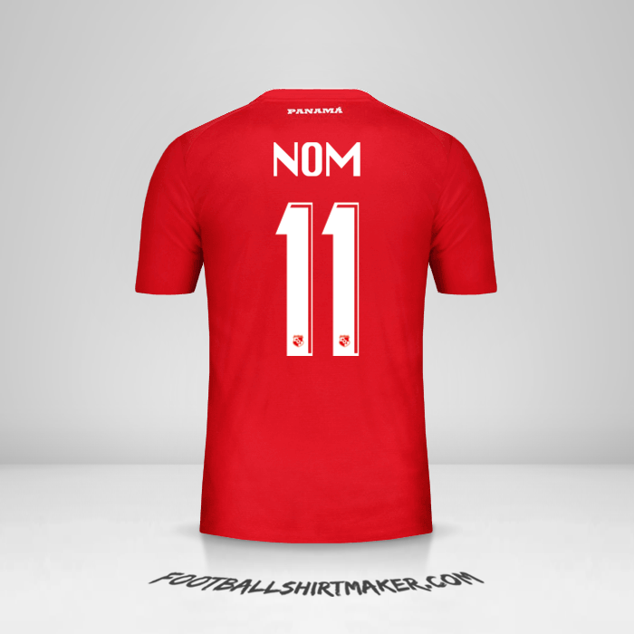 Maillot Panama 2018 -  nom - 11