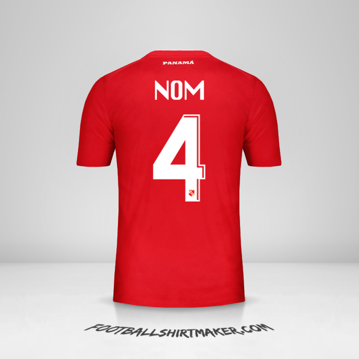 Maillot Panama 2018 -  nom - 4
