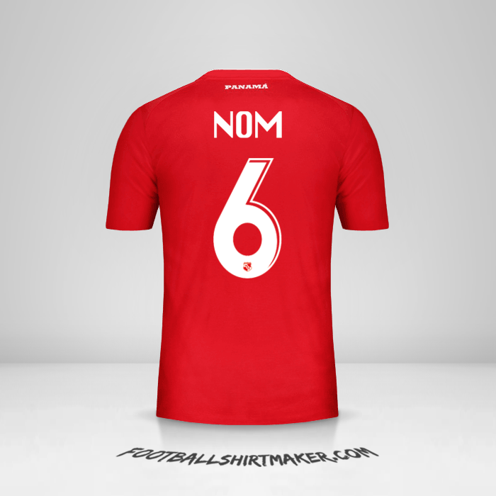 Maillot Panama 2018 -  nom - 6
