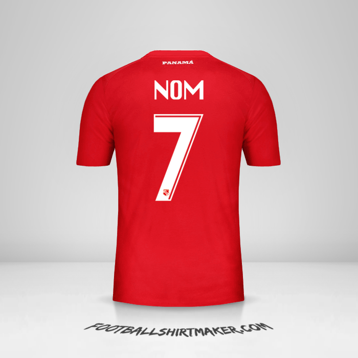 Maillot Panama 2018 -  nom - 7