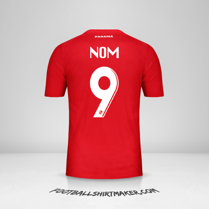 Maillot Panama 2018 -  nom - 9