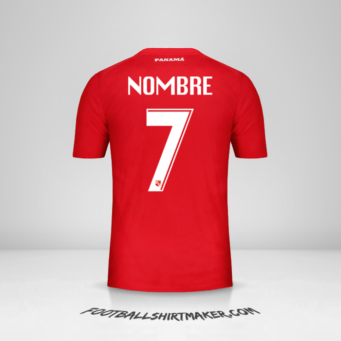 Jersey Panama 2018 -  nombre - 7