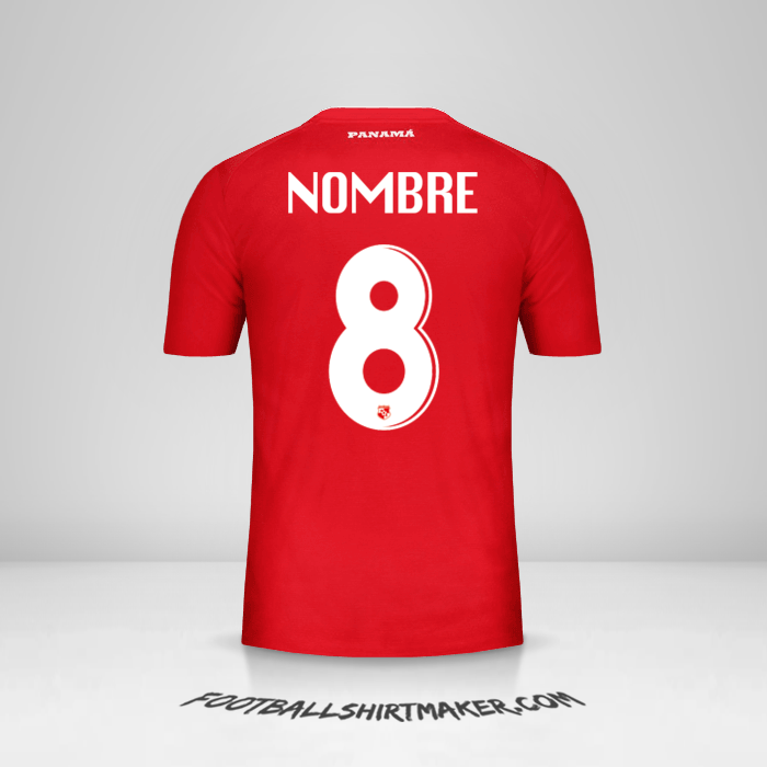 Jersey Panama 2018 -  nombre - 8