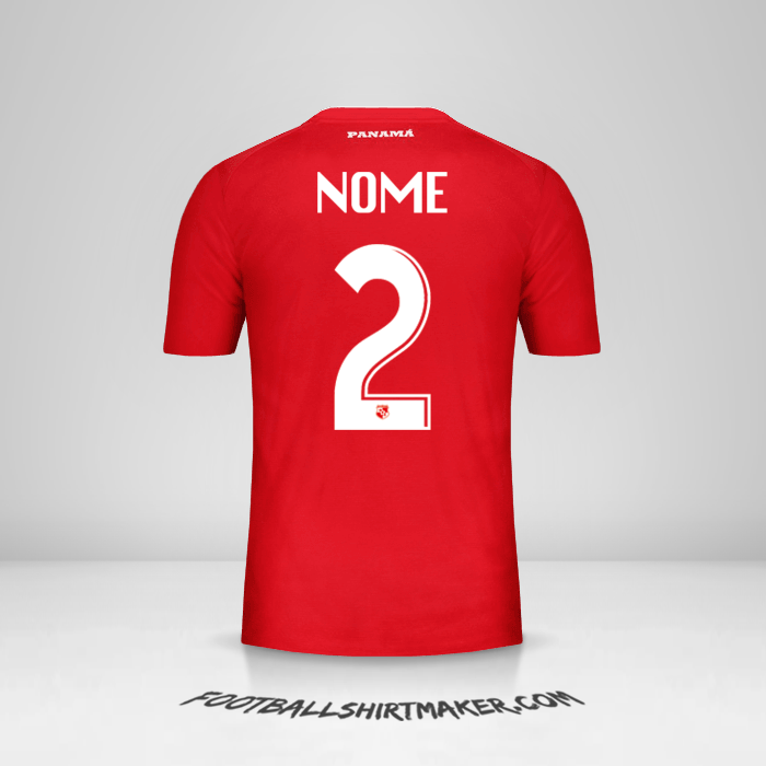Camisola Panamá 2018 -  nome - 2