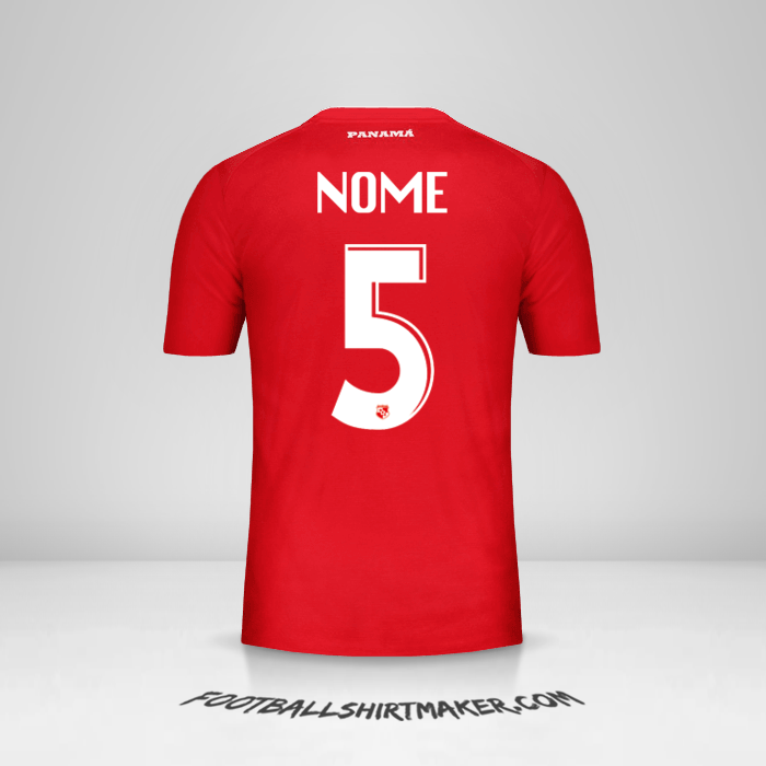 Camisola Panamá 2018 -  nome - 5