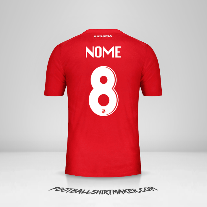 Camisola Panamá 2018 -  nome - 8