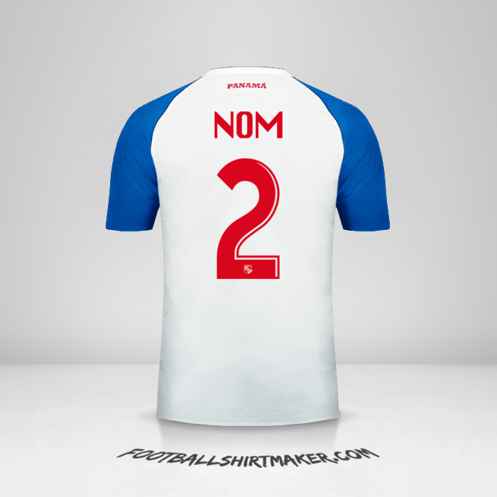 Maillot Panama 2018 Extérieur -  nom - 2