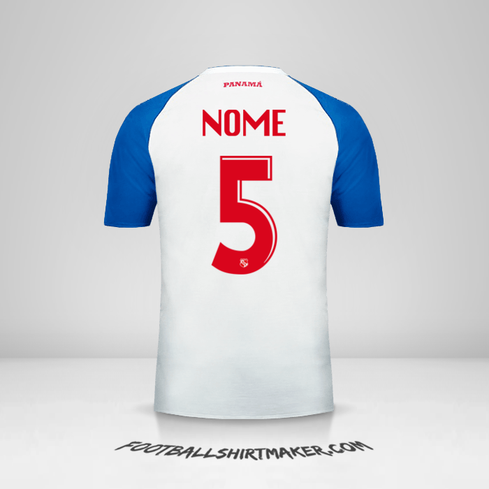 Camisola Panamá 2018 Alternativa -  nome - 5