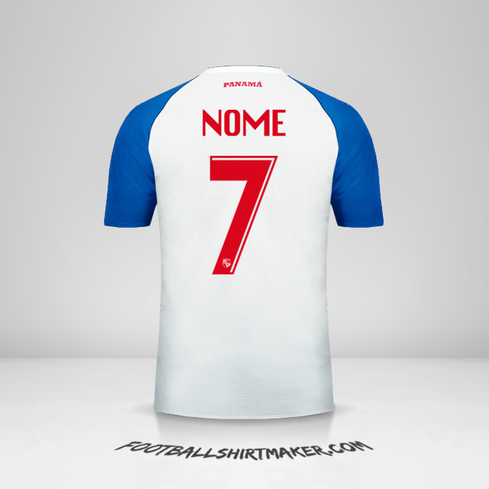 Maglia Panamá 2018 Seconda -  nome - 7
