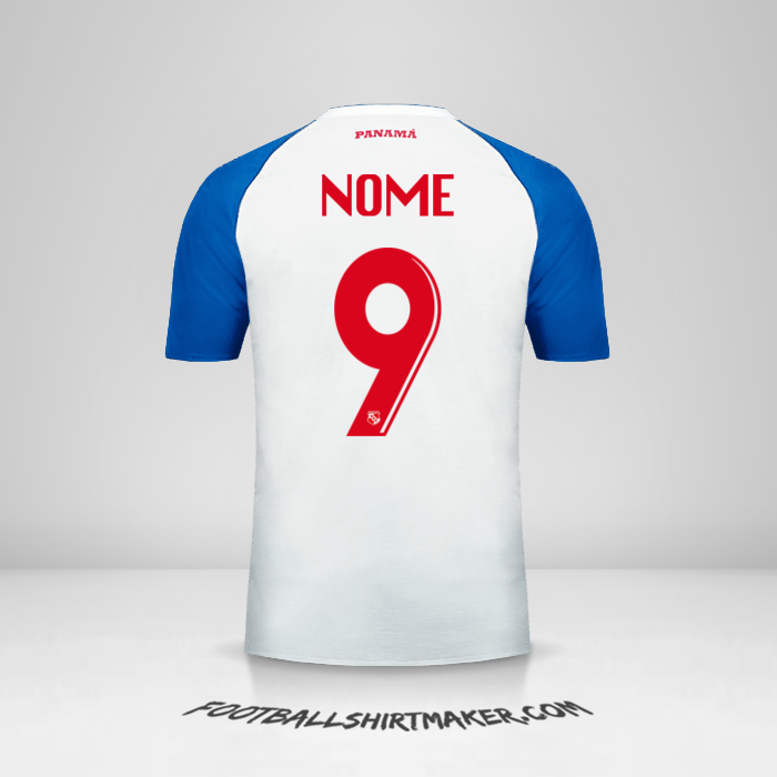 Maglia Panamá 2018 Seconda -  nome - 9