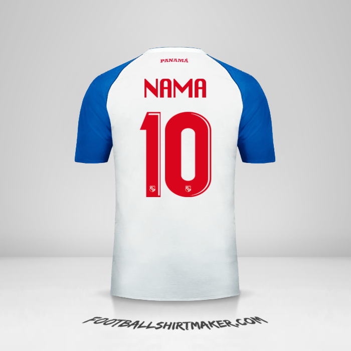Jersey Panama 2018 Alternatif -  nama - 10