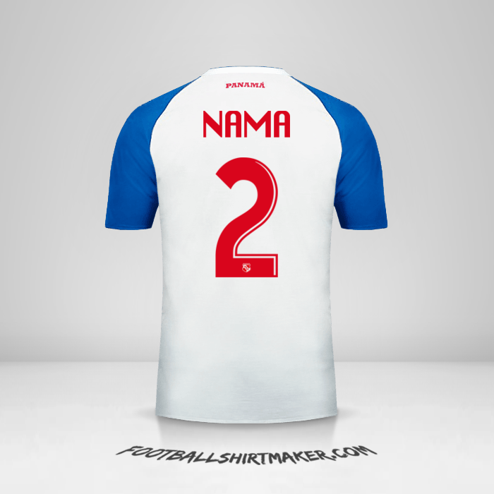 Jersey Panama 2018 Alternatif -  nama - 2
