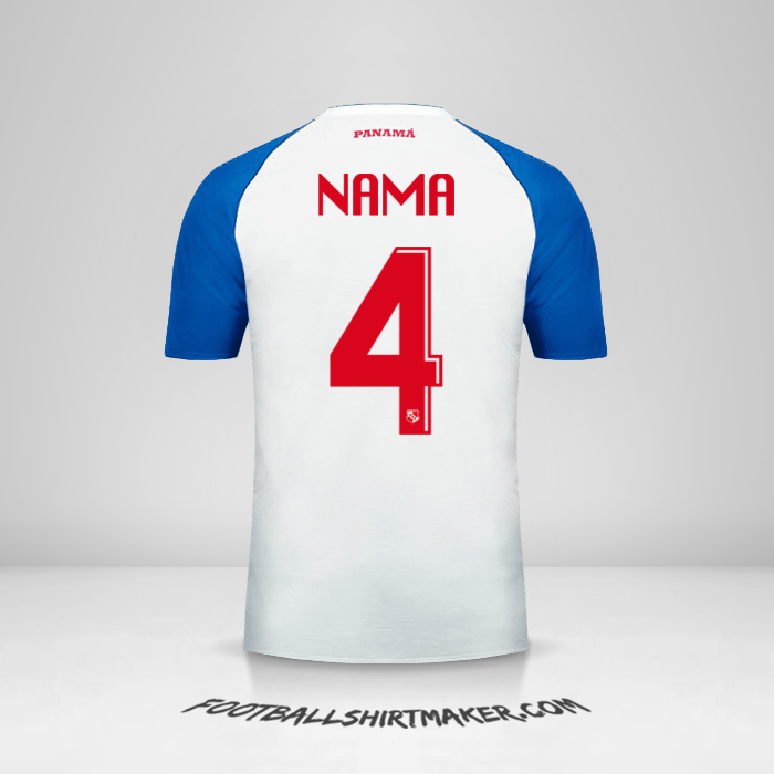 Jersey Panama 2018 Alternatif -  nama - 4