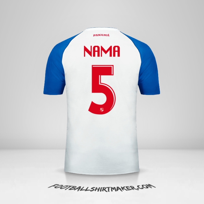 Jersey Panama 2018 Alternatif -  nama - 5