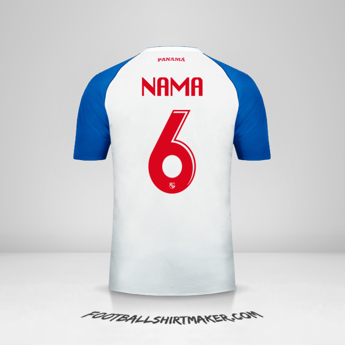 Jersey Panama 2018 Alternatif -  nama - 6