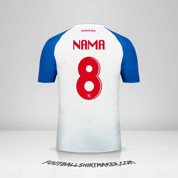Jersey Panama 2018 Alternatif -  nama - 8
