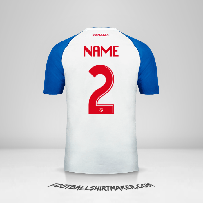 Jersey Panama 2018 Away -  name - 2