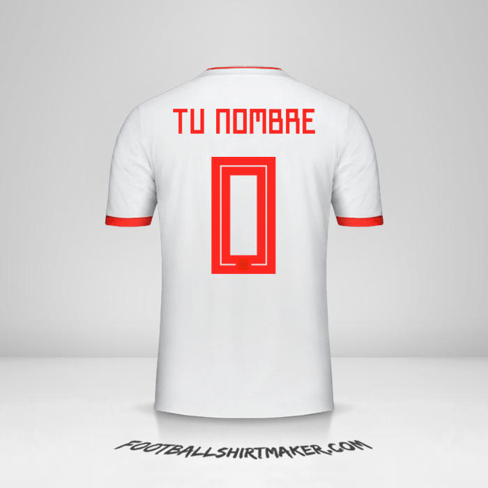 Jersey España 2018 II -  tu nombre - 0