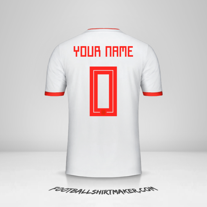 Shirt Spain 2018 II -  your name - 0
