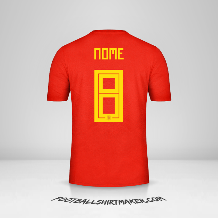Maglia Spagna 2018 -  nome - 8