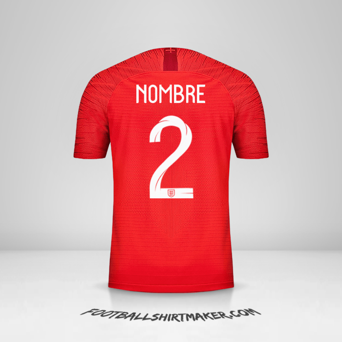 Jersey Inglaterra 2018 Visita -  nombre - 2