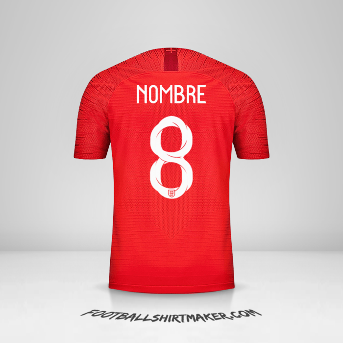 Jersey Inglaterra 2018 Visita -  nombre - 8