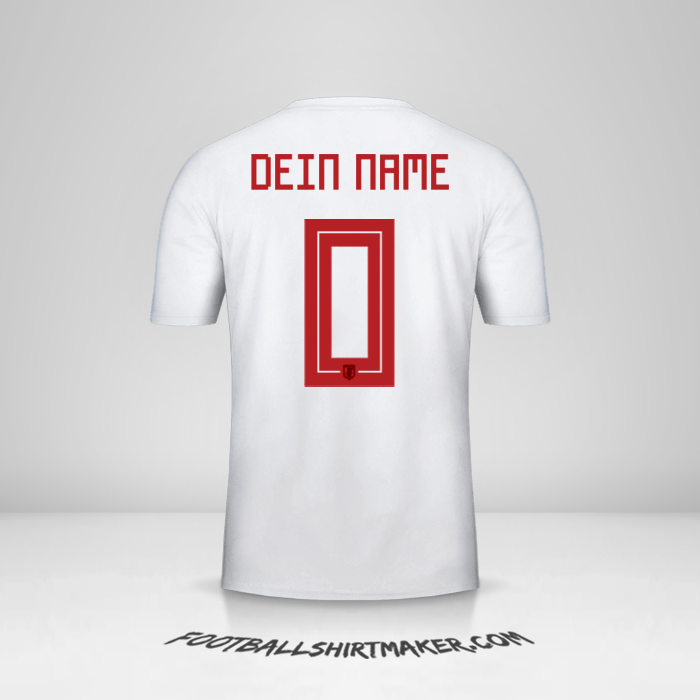 Trikot Japan 2018 II -  dein name - 0