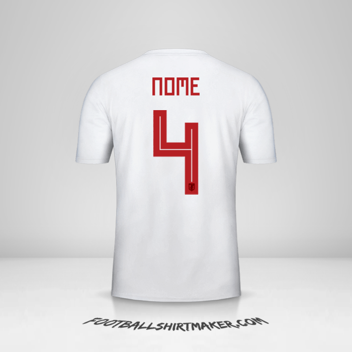 Camisa Japão 2018 Alternativa -  nome - 4