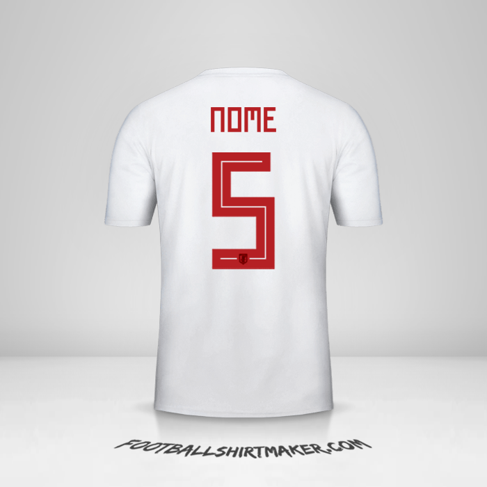 Camisa Japão 2018 Alternativa -  nome - 5