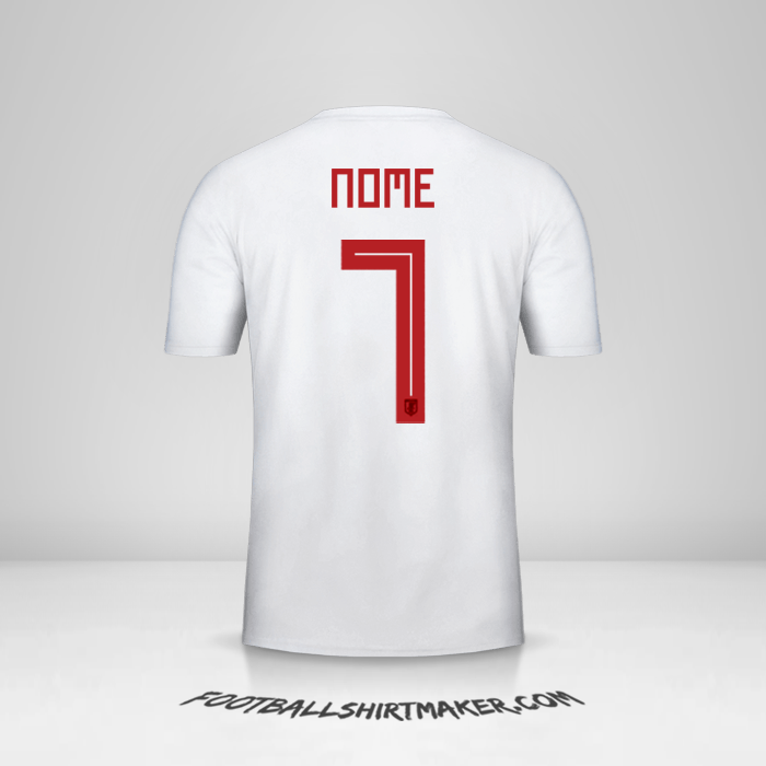 Camisa Japão 2018 Alternativa -  nome - 7