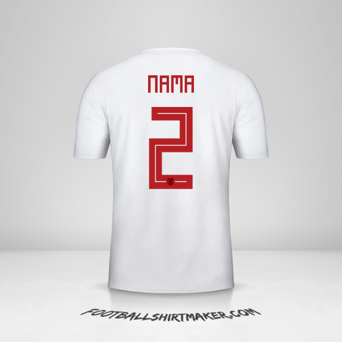 Jersey Jepang 2018 Alternatif -  nama - 2