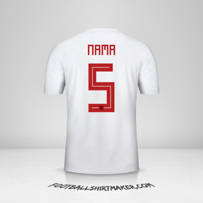 Jersey Jepang 2018 Alternatif -  nama - 5